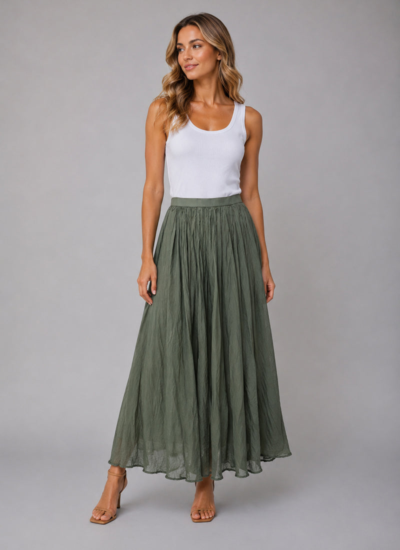 Pull On Maxi Skirt by MAMOUCHKA PARIS at Andrews
