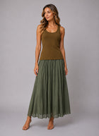 Pull On Maxi Skirt by MAMOUCHKA PARIS at Andrews