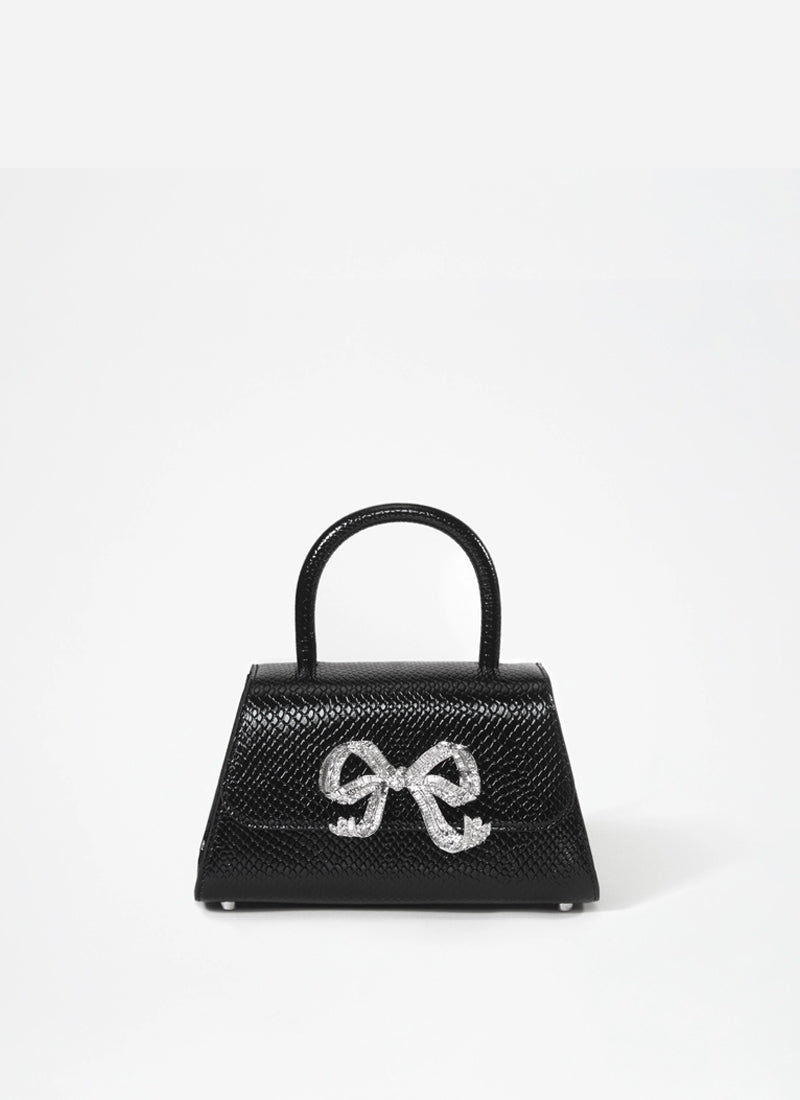 Self-Portrait Python Mini Shoulder Bag