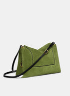 Penelope Slouch Bag Verde Suede by Wandler