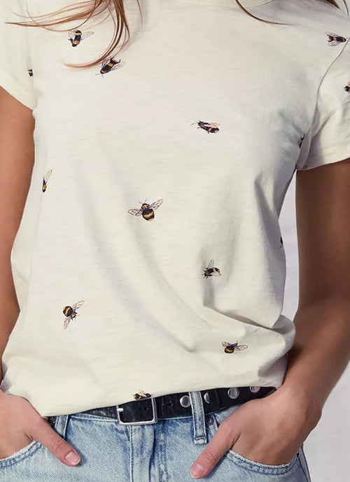 rag & bone All Over Bumblebee T-Shirt