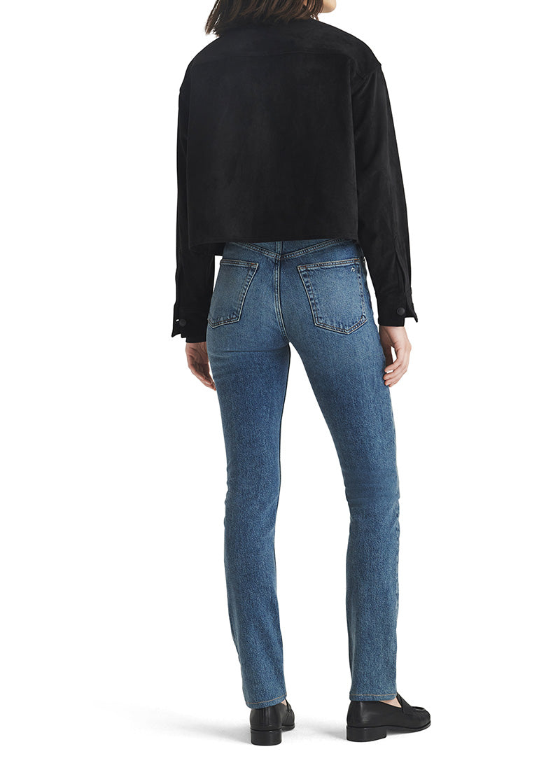 rag & bone Wren Hi-Rise Slim Straight Jean