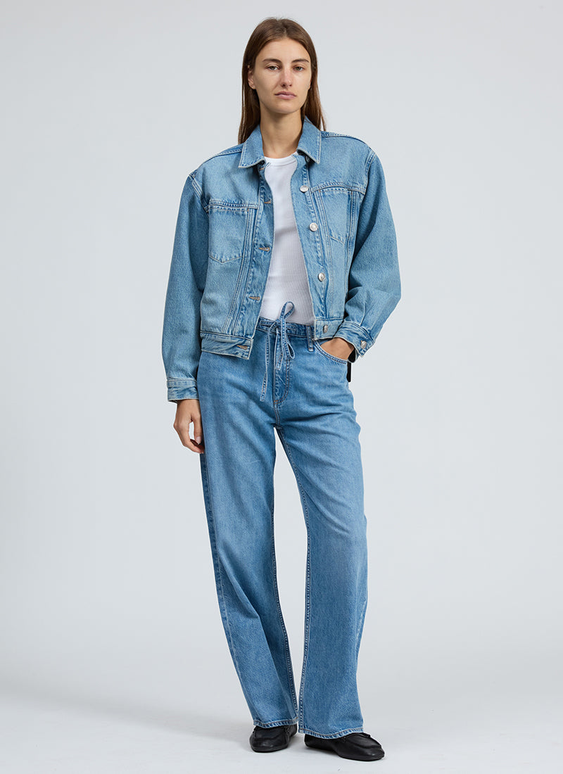 rag & bone Featherweight Phoebe Drawstring Jeans