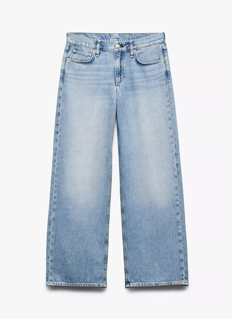 The Saige Ankle Relaxed Straight Jeans by rag & bone