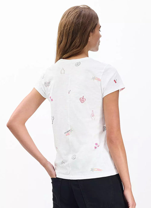 rag & bone All Over Lucky Charm Tee