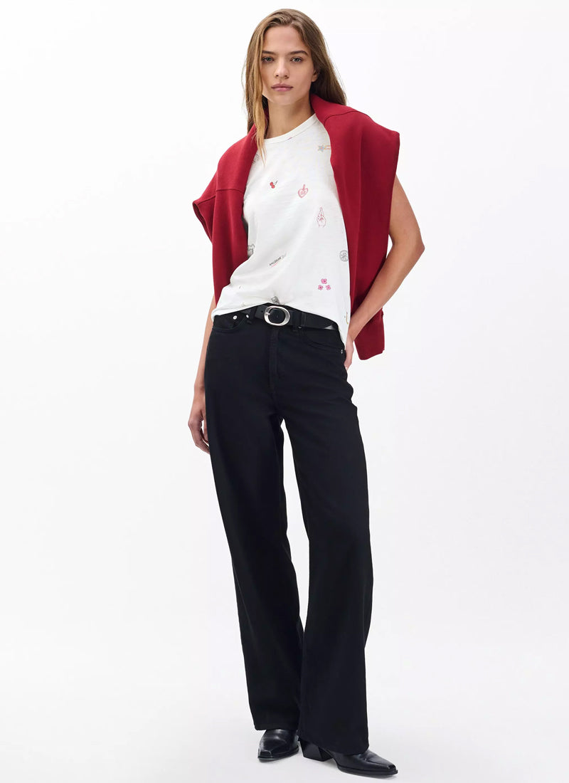 rag & bone All Over Lucky Charm Tee