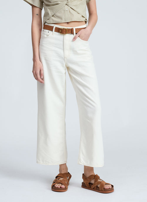 rag & bone Featherweight Andi High-Rise Wide Leg Jeans