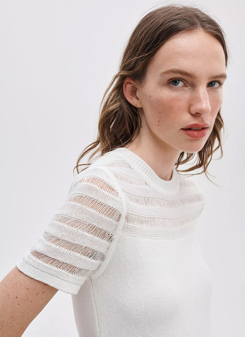 rag & bone Britt Short Sleeve Crew