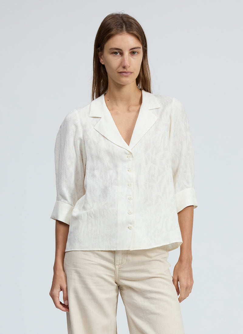 rag & bone Carmella Short Sleeve Top