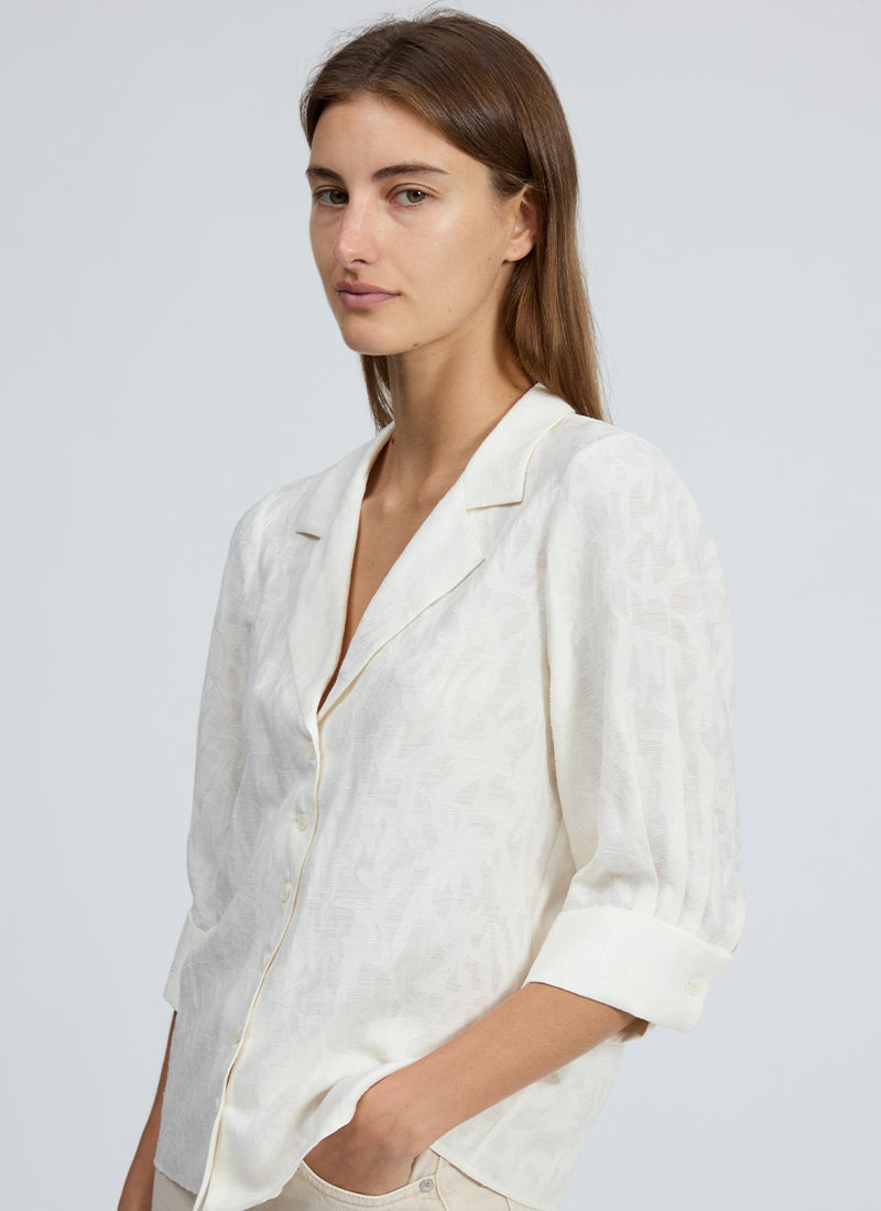 rag & bone Carmella Short Sleeve Top