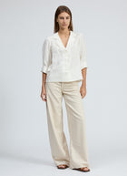 rag & bone Carmella Short Sleeve Top