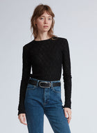 rag & bone Ellie Lace Long Sleeve Tee