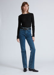 Ellie Lace Long Sleeve Tee