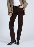rag & bone Harlow Mid Rise Straight Corduroy