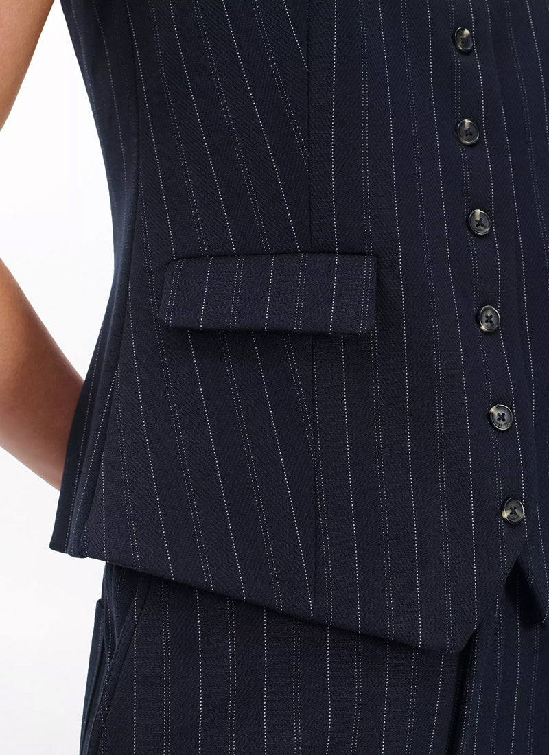 rag & bone Irina Ponte Long Vest