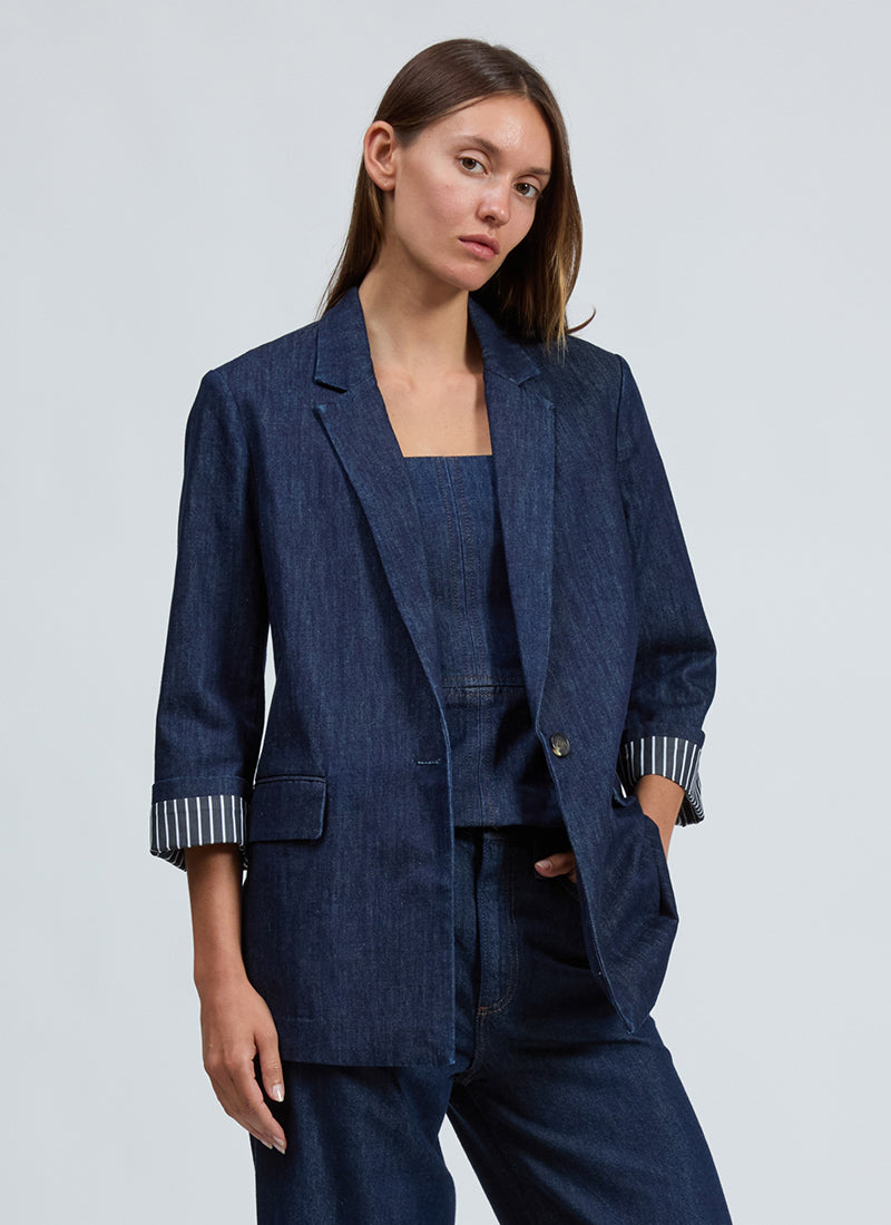  Jennie Denim Blazer by rag & bone at Andrews 