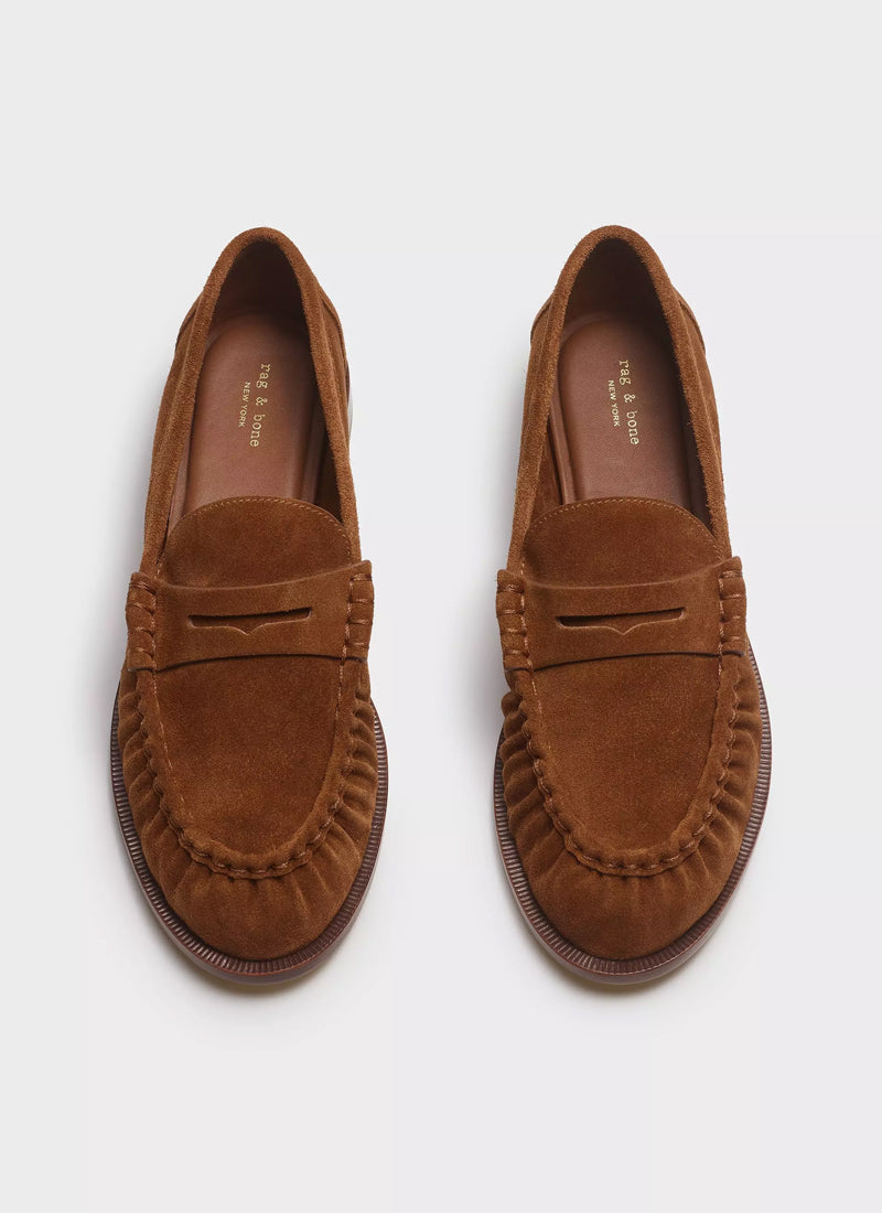 Lexi Italian Suede Loafers by rag & bone