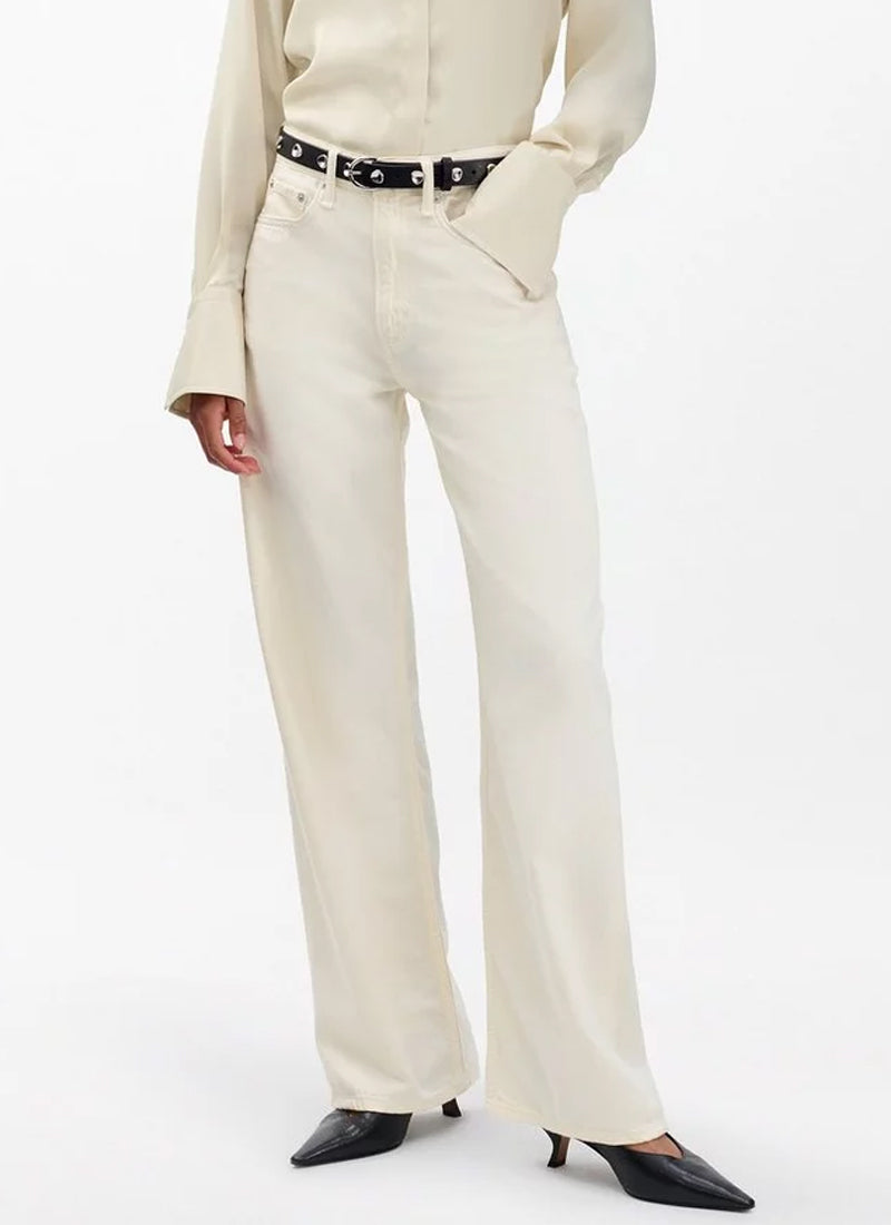 rag & bone Featherweight Logan Wide Leg Jeans