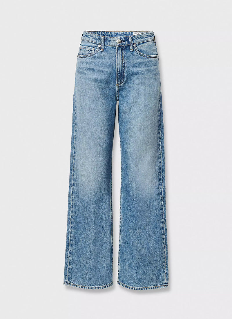 rag & bone Featherweight Logan Wide Leg Jeans