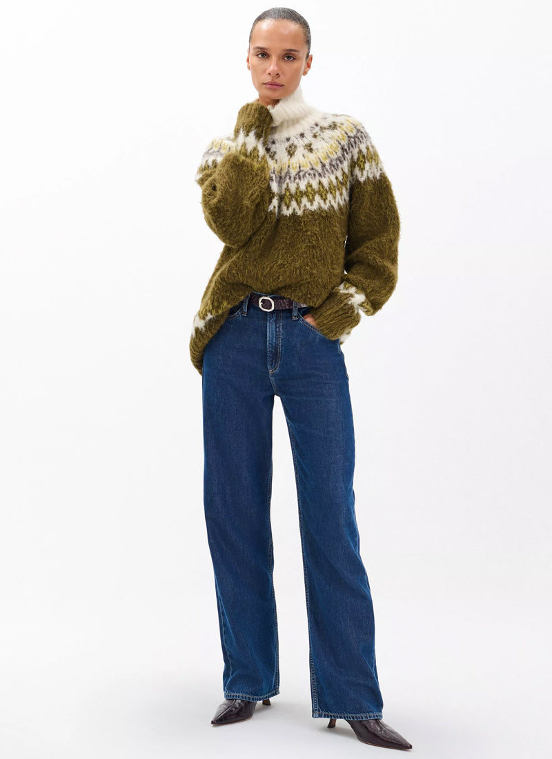 Featherweight Logan Wide Leg Jeans by rag & bone at Andrews