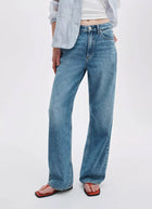 Featherweight Logan Wide Leg Jeans
