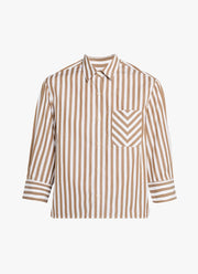 Luca Stripe Poplin Shirt