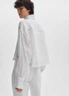 rag & bone Marin Long Sleeve Combo Shirt
