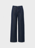 Featherweight Phoebe Drawstring Wide-Leg Jeans