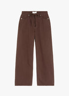 Featherweight Phoebe Drawstring Wide-Leg Jeans