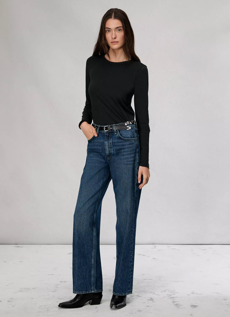 The Slub Long-Sleeve Top by rag bone Andrews