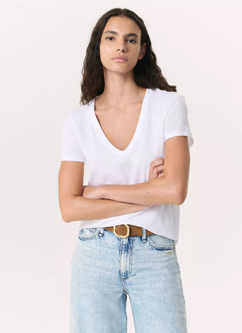 rag & bone The Slub Vee T-Shirt