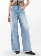 rag & bone Miramar Terry Sofie Wide Leg Jeans