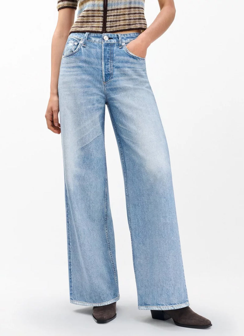 rag & bone Miramar Terry Sofie Wide Leg Jeans