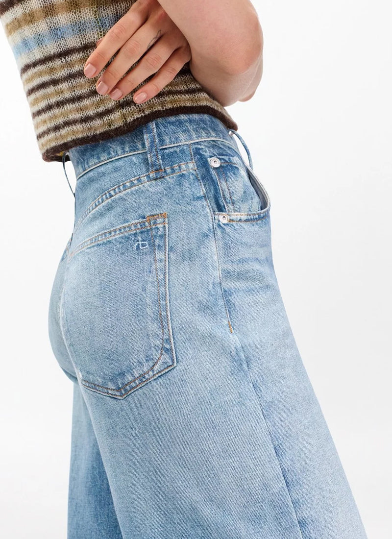 rag & bone Miramar Terry Sofie Wide Leg Jeans