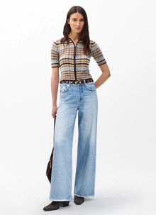 rag & bone Miramar Terry Sofie Wide Leg Jeans