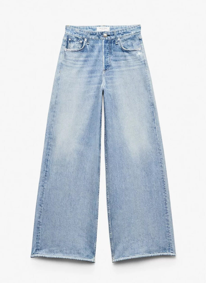 rag & bone Miramar Terry Sofie Wide Leg Jeans
