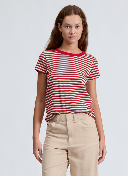  Slub Striped Tee by rag & bone at Andrews 