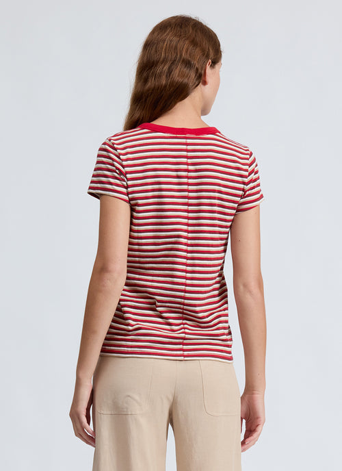  Slub Striped Tee by rag & bone at Andrews 