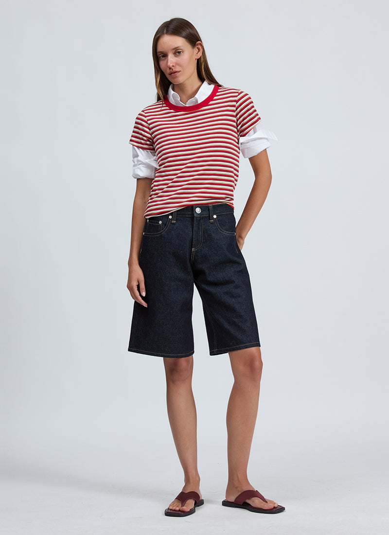 Slub Striped Tee by rag & bone at Andrews 