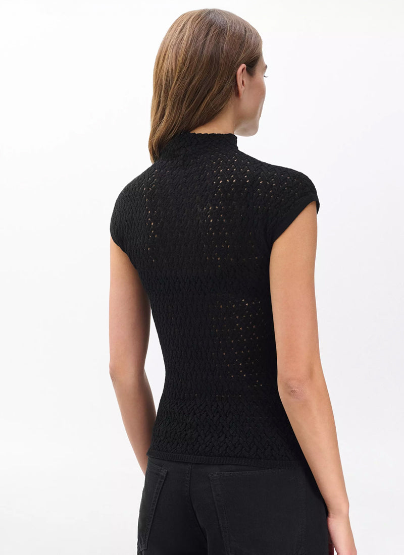 rag & bone Tana Merino Cap Sleeve Sweater