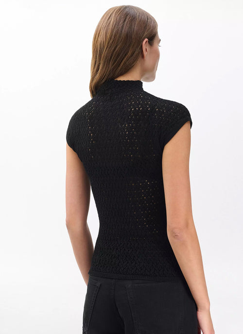 rag & bone Tana Merino Cap Sleeve Sweater
