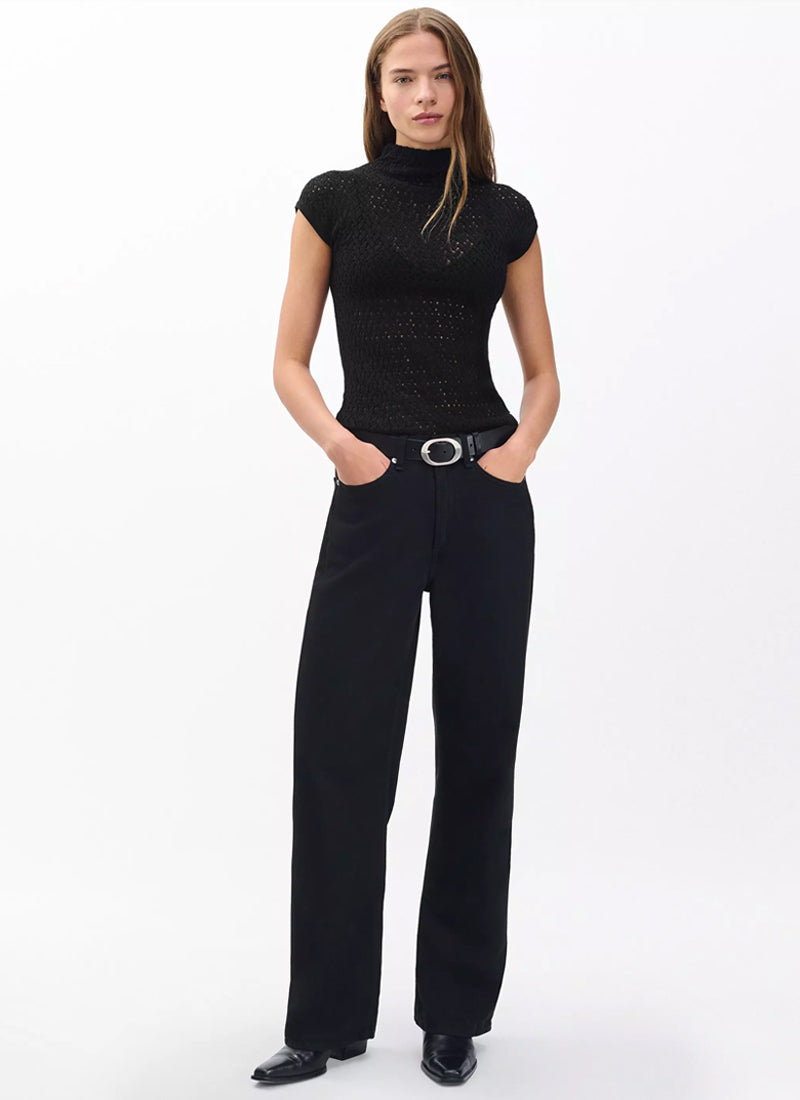 rag & bone Tana Merino Cap Sleeve Sweater