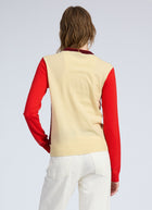 rag & bone Taron Colorblock Crew Neck Sweater