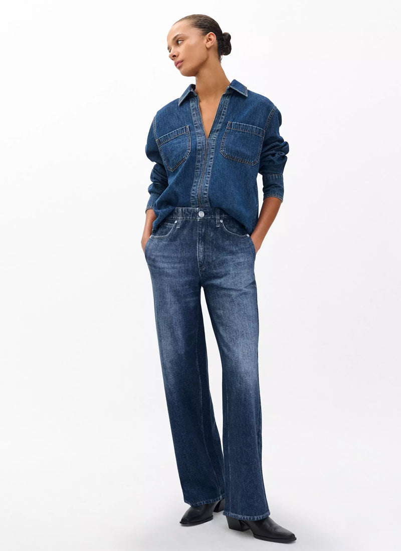 rag & bone Miramar Terry Wide Leg Pant