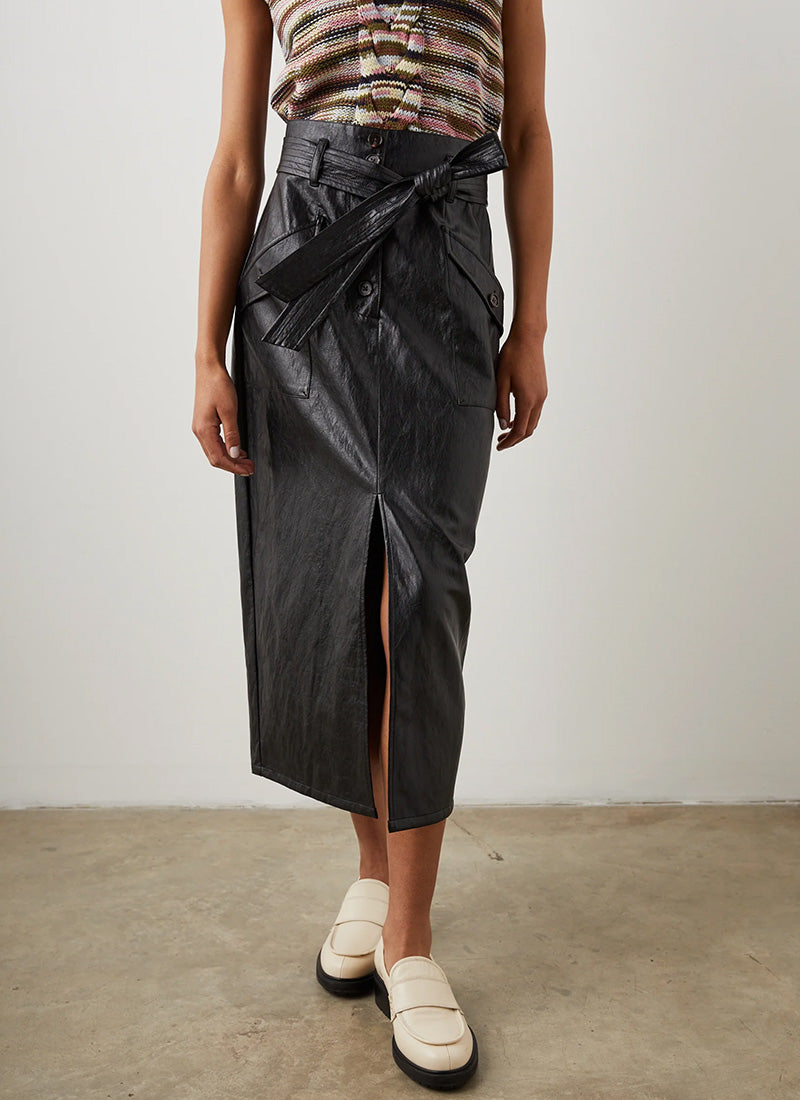 Rails Edem Faux Leather Skirt