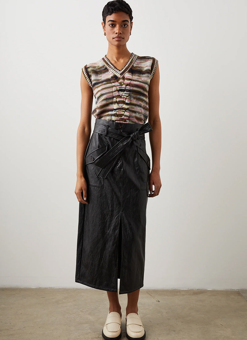 Rails Edem Faux Leather Skirt