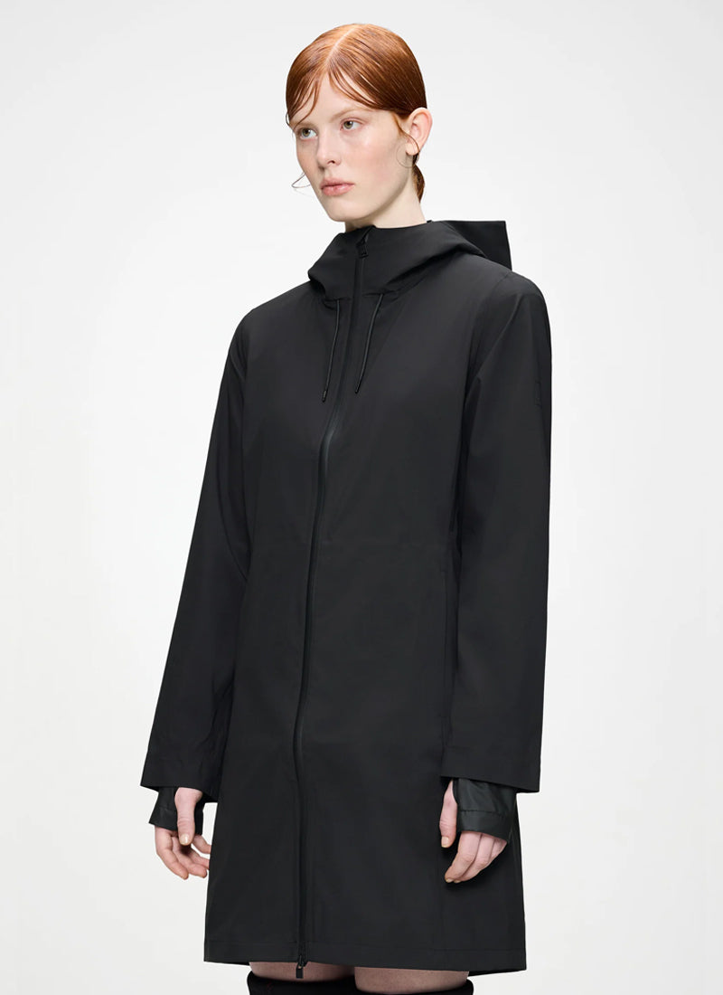 RAINS Suva Hardshell Long Rain Jacket