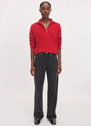 Rb Miramar Brushed Terry Wide Leg Jeans