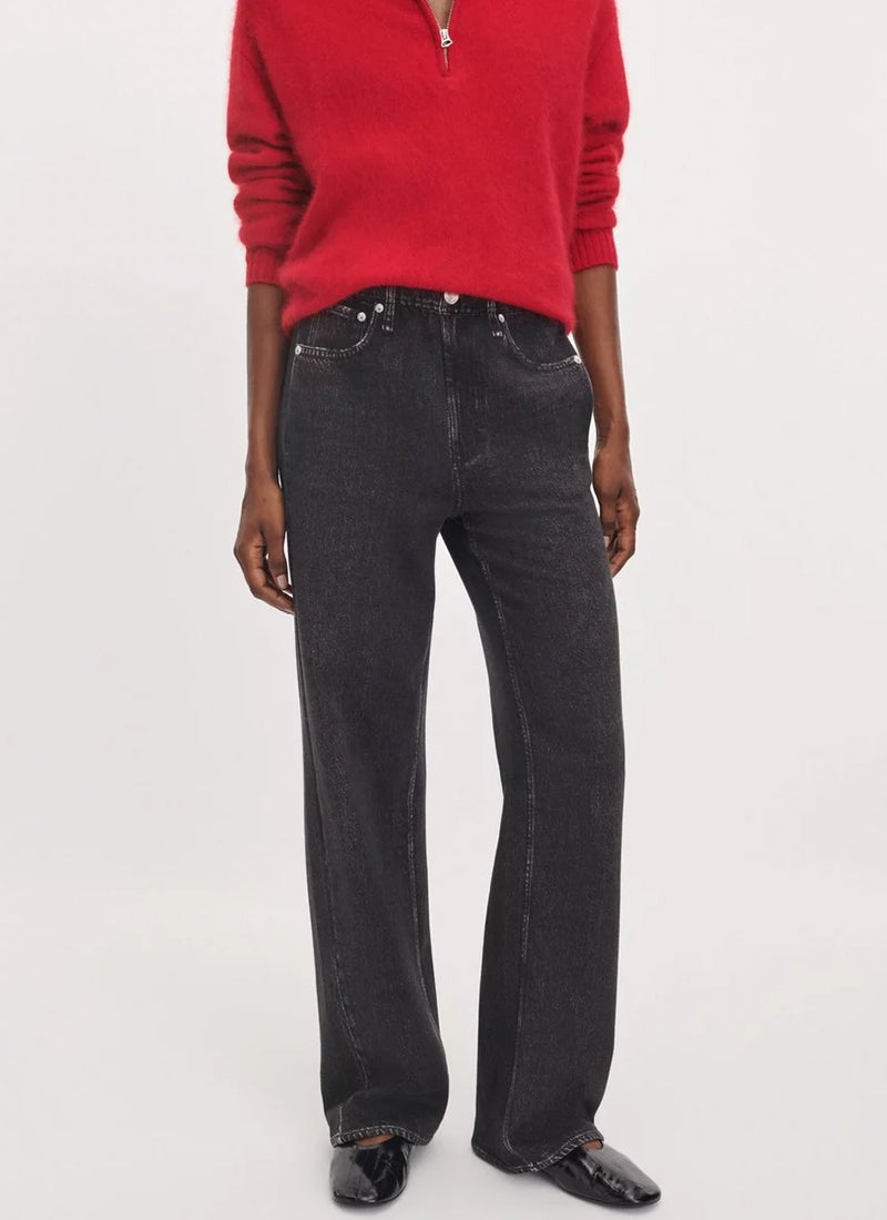 Rb Miramar Brushed Terry Wide Leg Jeans