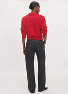 Rb Miramar Brushed Terry Wide Leg Jeans